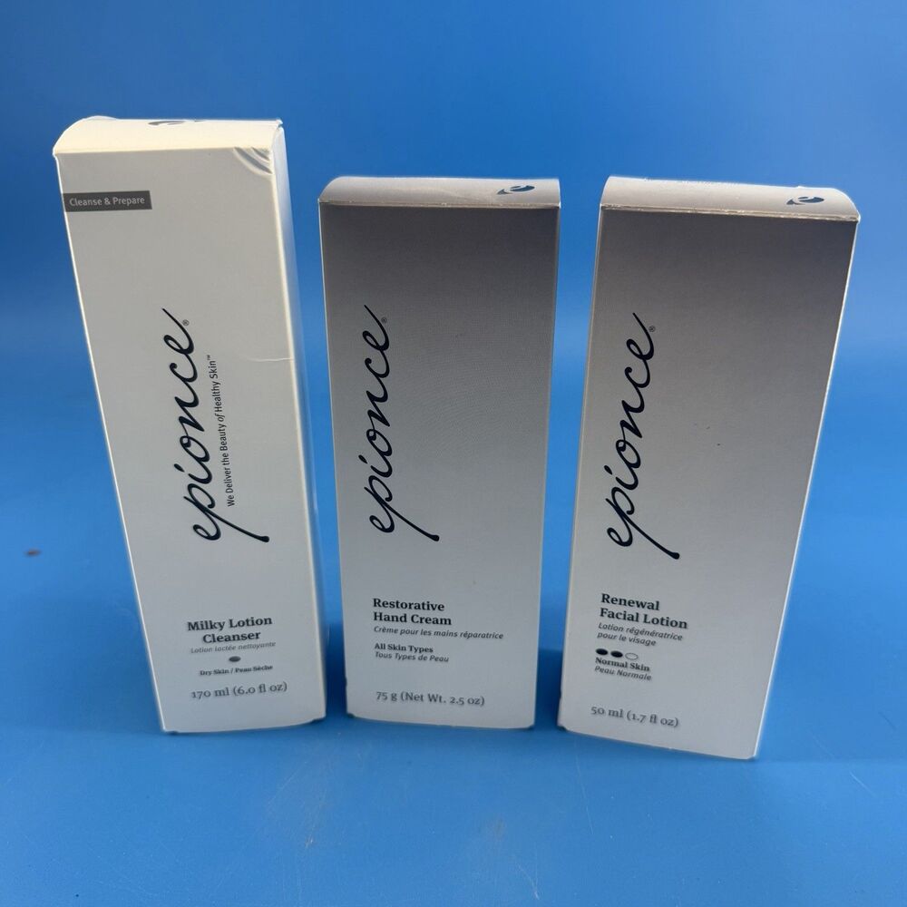 Epionce Renewal Facial Lotion 50ml 1.7oz Skin Normal Hand Cream Cleanser EXPIRED
